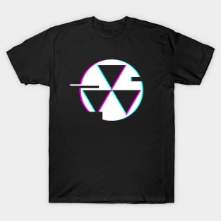 Glitch Nuclear Fallout Shelter Sign T-Shirt